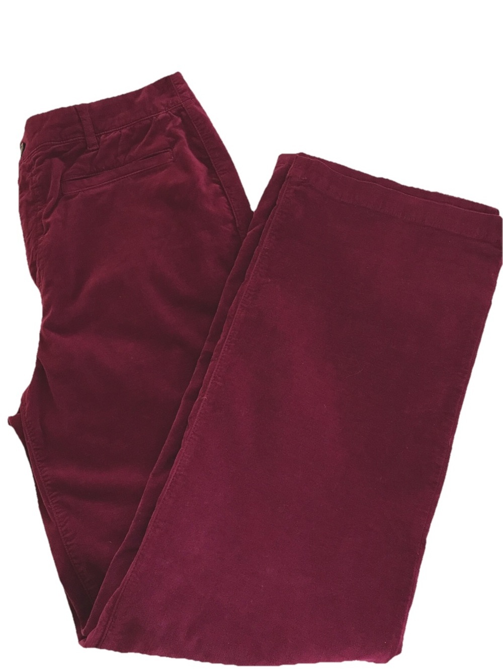 J. McLaughlin Collection Women’s Braylee Velour Stretch Fuchsia Bootcut Pants 8